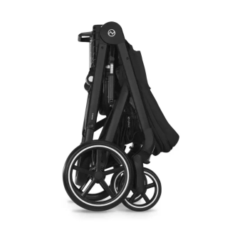 Коляска прогулянкова з бампером Cybex Balios S Lux BLK Moon Black/Чорний - Фото 2