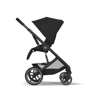 Коляска прогулянкова з бампером Cybex Balios S Lux BLK Moon Black/Чорний - Фото 4