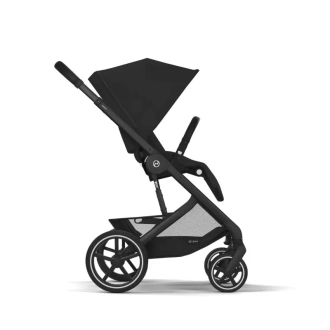 Коляска прогулянкова з бампером Cybex Balios S Lux BLK Moon Black/Чорний - Фото 5