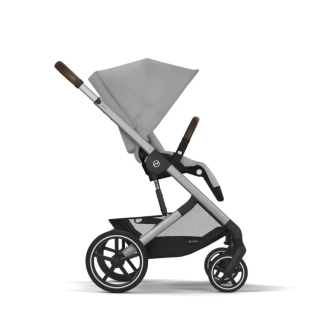 Коляска прогулянкова з бампером Cybex Balios S Lux SLV Stone Grey/Сірий - Фото 2