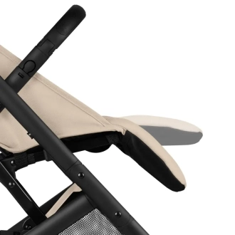 Коляска прогулочная с бампером Cybex Beezy Almond Beige/Бежевый - Фото 3