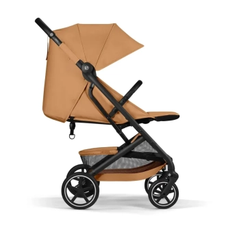 Коляска прогулочная с бампером Cybex Beezy Cinnamon Yellow/Оранжевый - Фото 4