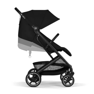 Коляска прогулянкова з бампером Cybex Beezy Magic Black/Чорний - Фото 1