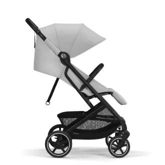 Коляска прогулочная с бампером Cybex Beezy Fog Grey/Серый - Фото 3