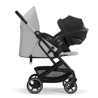 Коляска прогулочная с бампером Cybex Beezy Fog Grey/Серый - Фото 4