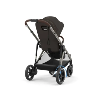 Коляска прогулочная Cybex eGazelle S TPE Chocolate Brown/Коричневый - Фото 4
