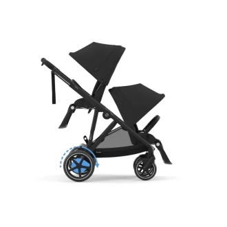 Коляска прогулочная Cybex eGazelle S BLK Moon Black/Черный - Фото 4