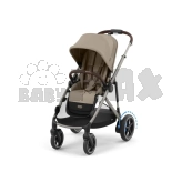 Коляска прогулочная Cybex eGazelle S TPE Almond Beige/Бежевый