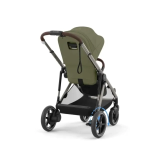 Коляска прогулянкова Cybex eGazelle S TPE Moss Green khaki/Хакі - Фото 5