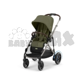 Коляска прогулочная Cybex eGazelle S TPE Moss Green khaki/Хаки
