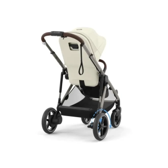 Коляска прогулочная Cybex eGazelle S TPE Seashell Beige/Молочный - Фото 5