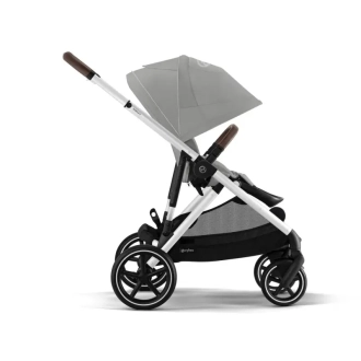 Коляска прогулочная Cybex Gazelle S SLV Stone Grey/Серый - Фото 4
