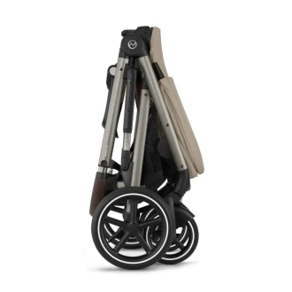 Коляска прогулочная Cybex Gazelle S TPE Almond Beige/Бежевый - Фото 1