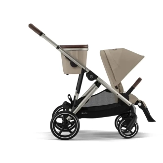 Коляска прогулочная Cybex Gazelle S TPE Almond Beige/Бежевый - Фото 2