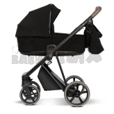 Коляска 2 в 1 Roan Ivi Black Silk Vintage Collection Черный
