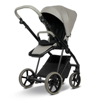 Коляска 2 в 1 Roan Ivi Luxe Grey Vintage Collection Серый - Фото 2