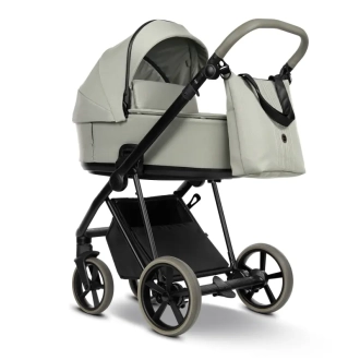 Коляска 2 в 1 Roan Ivi Luxe Grey Vintage Collection Серый - Фото 4