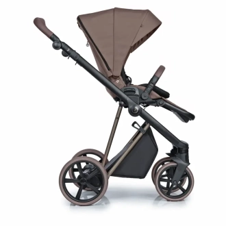 Коляска 2 в 1 Roan Ivi Mocha Mousse Vintage Collection Коричневий - Фото 1