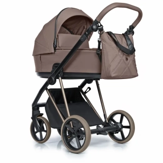 Коляска 2 в 1 Roan Ivi Mocha Mousse Vintage Collection Коричневий - Фото 2