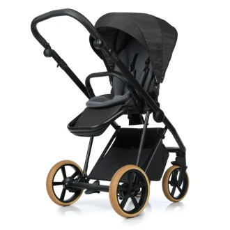 Коляска 2 в 1 Roan Ivi Cooper Glow Vintage Collection Черный - Фото 2