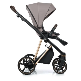 Коляска 2 в 1 Roan Ivi Cocoa Rose Gold 2.0 Темно-бежевый - Фото 2