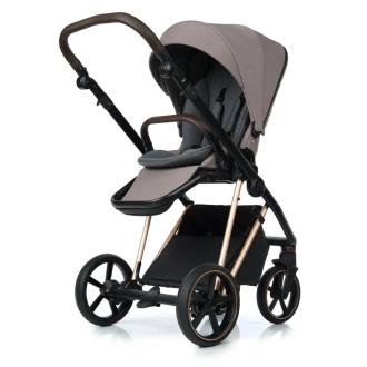 Коляска 2 в 1 Roan Ivi Cocoa Rose Gold 2.0 Темно-бежевый - Фото 3