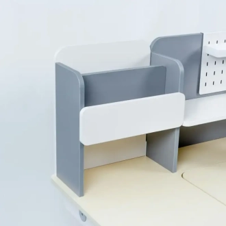 Парта дитяча FunDesk Ginepro 120×60 см Grey/Сірий - Фото 1
