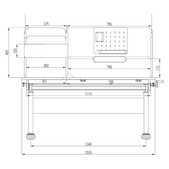 Парта дитяча FunDesk Ginepro 120×60 см Grey/Сірий - Фото 6