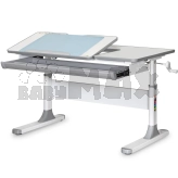 Парта детская Mealux Vancouver Multicolor 110×66 см Lite Grey/Серый