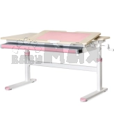 Парта детская Mealux Evo-Kids TH-360 120×60 см Lite Wood Pink/Натуральный/розовый