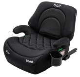 Автокресло-бустер 125–150 см Bair Boost i-Size ISOFIX BB-01 Total black/Черный