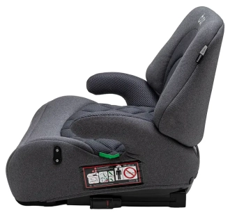 Автокресло-бустер 125–150 см Bair Boost i-Size ISOFIX BG-02 Graphite midnight/Графитовый - Фото 3