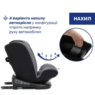 Автокресло 76–150 см Chicco Mokita i-Size 73 Серый - Фото 2