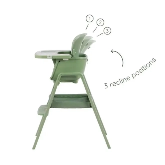 Стільчик для годування 7 в 1 Tutti Bambini Nova Maison Matcha/Оливковий - Фото 7