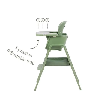 Стільчик для годування 7 в 1 Tutti Bambini Nova Maison Matcha/Оливковий - Фото 8
