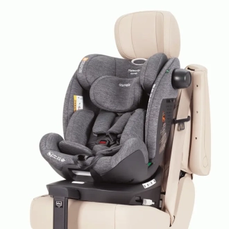 Автокрісло Carrello Meteorit+ CRL-17515 Carbon Grey i-Size 40–150см ISOFIX, поворот, опор.стійка /1/ Сірий - Фото 2