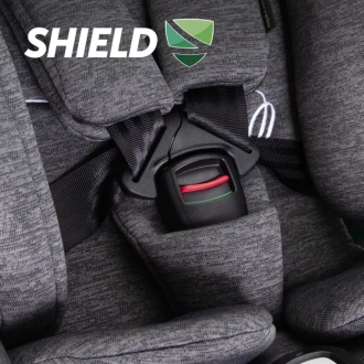Автокрісло Carrello Meteorit+ CRL-17515 Carbon Grey i-Size 40–150см ISOFIX, поворот, опор.стійка /1/ Сірий - Фото 5