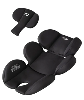 Автокресло + база Carrello Vega CRL-14101/3AY Absolute Black i-Size 40–87 см, ISOFIX, с вращением /1/ Черный - Фото 4