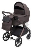 Коляска 2 в 1 Bair Pixel PC-06 Velvet Chocolate/Коричневий