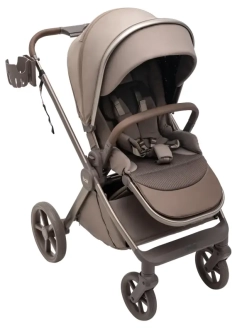 Коляска 2 в 1 Bair Pixel Truffle PT-01 Cappuccino Soft/Бежевий - Фото 2
