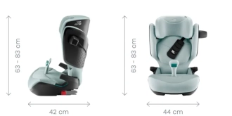 Автокресло 100–150 см Britax Römer KIDFIX PRO 2025 Classic Midnight Grey/Графитовый - Фото 1