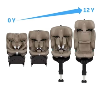 Автокресло 40–150 см MAXI-COSI Emerald 360 Plus Authentic Truffle/Бежевый - Фото 3