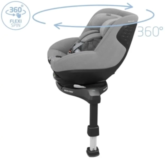 Автокресло 61–105 см MAXI-COSI Pearl 360 Pro Authentic Grey/Серый - Фото 4
