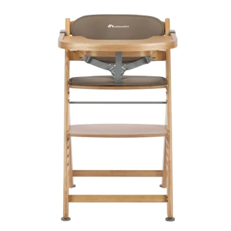 Стульчик для кормления с вкладышем BEBE CONFORT Timba Natural Wood/Beige Ecom/Бежевый - Фото 2