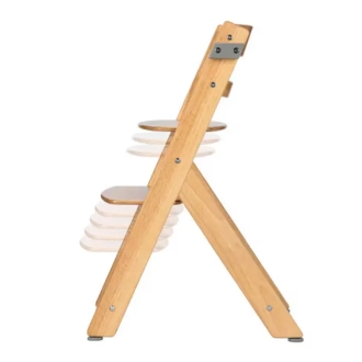 Стульчик для кормления с вкладышем BEBE CONFORT Timba Natural Wood/Beige Ecom/Бежевый - Фото 4