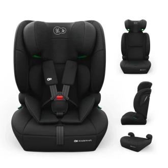 Автокресло 76–150 см Kinderkraft Comfort Up 2 Plus i-Size Black/Черный - Фото 5