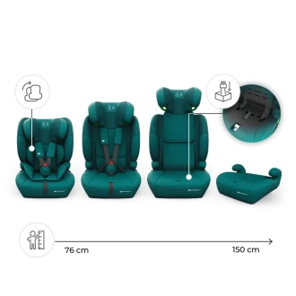 Автокресло 76–150 см Kinderkraft Comfort Up 2 Plus i-Size Green/Зеленый - Фото 2