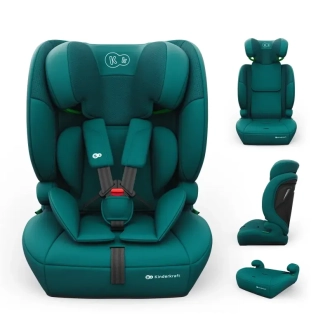 Автокресло 76–150 см Kinderkraft Comfort Up 2 Plus i-Size Green/Зеленый - Фото 4
