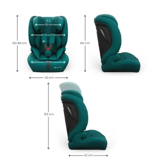 Автокресло 76–150 см Kinderkraft Comfort Up 2 Plus i-Size Green/Зеленый - Фото 6