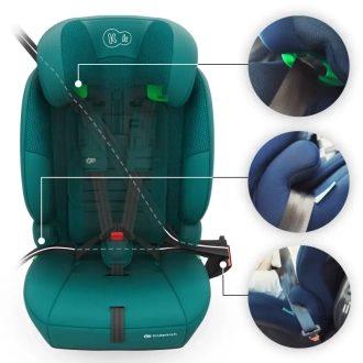 Автокресло 76–150 см Kinderkraft Comfort Up 2 Plus i-Size Green/Зеленый - Фото 8